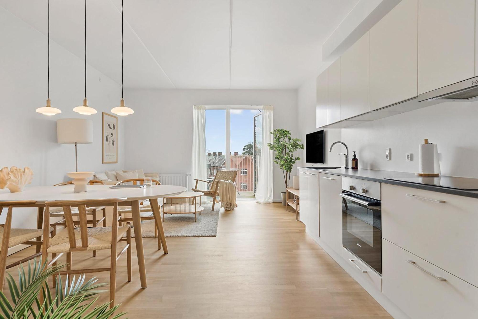 Ferienwohnung A Stylish Getaway In Modern Surroundings Århus Exterior foto